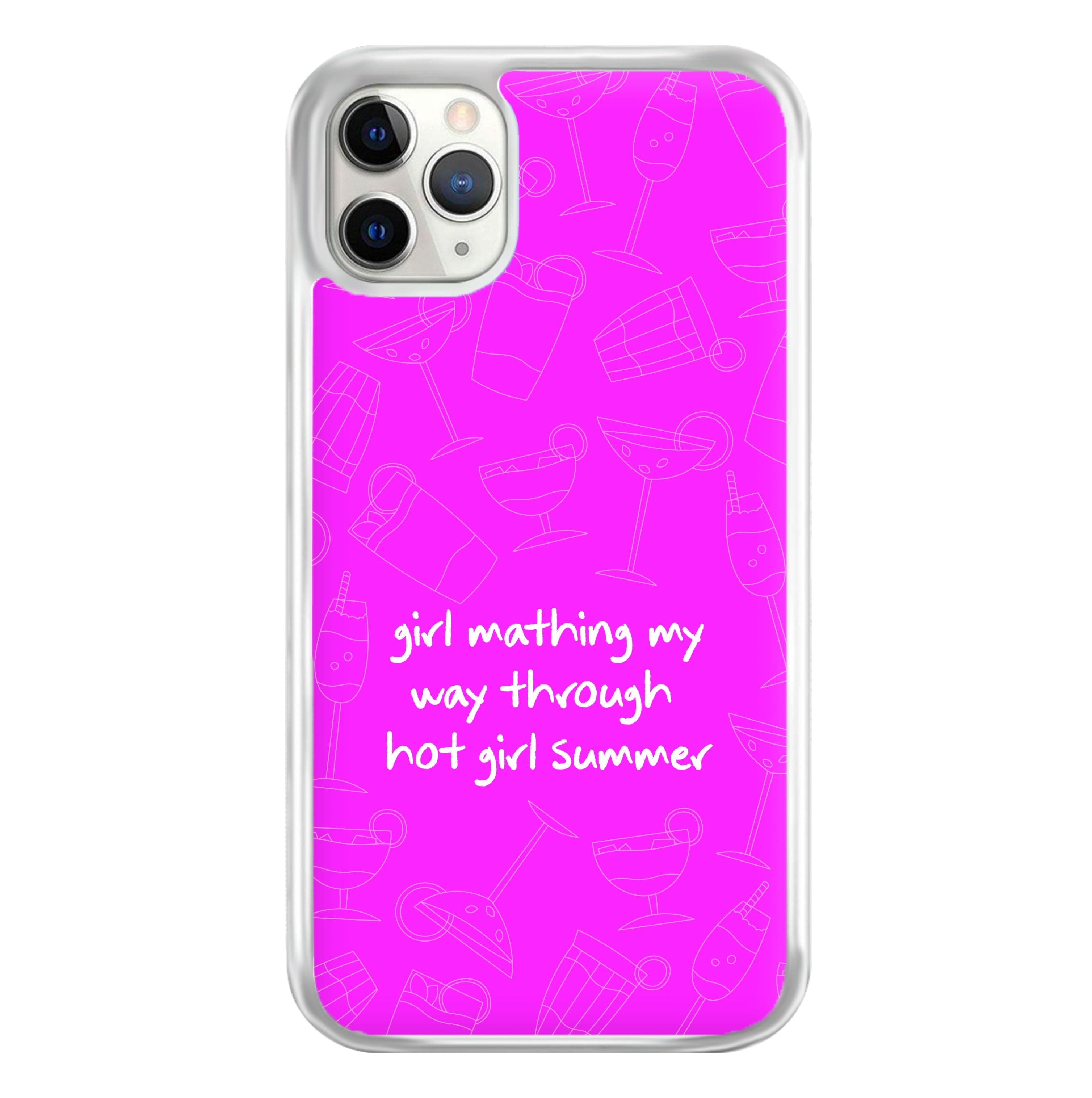 Girl Mathing - Summer Phone Case