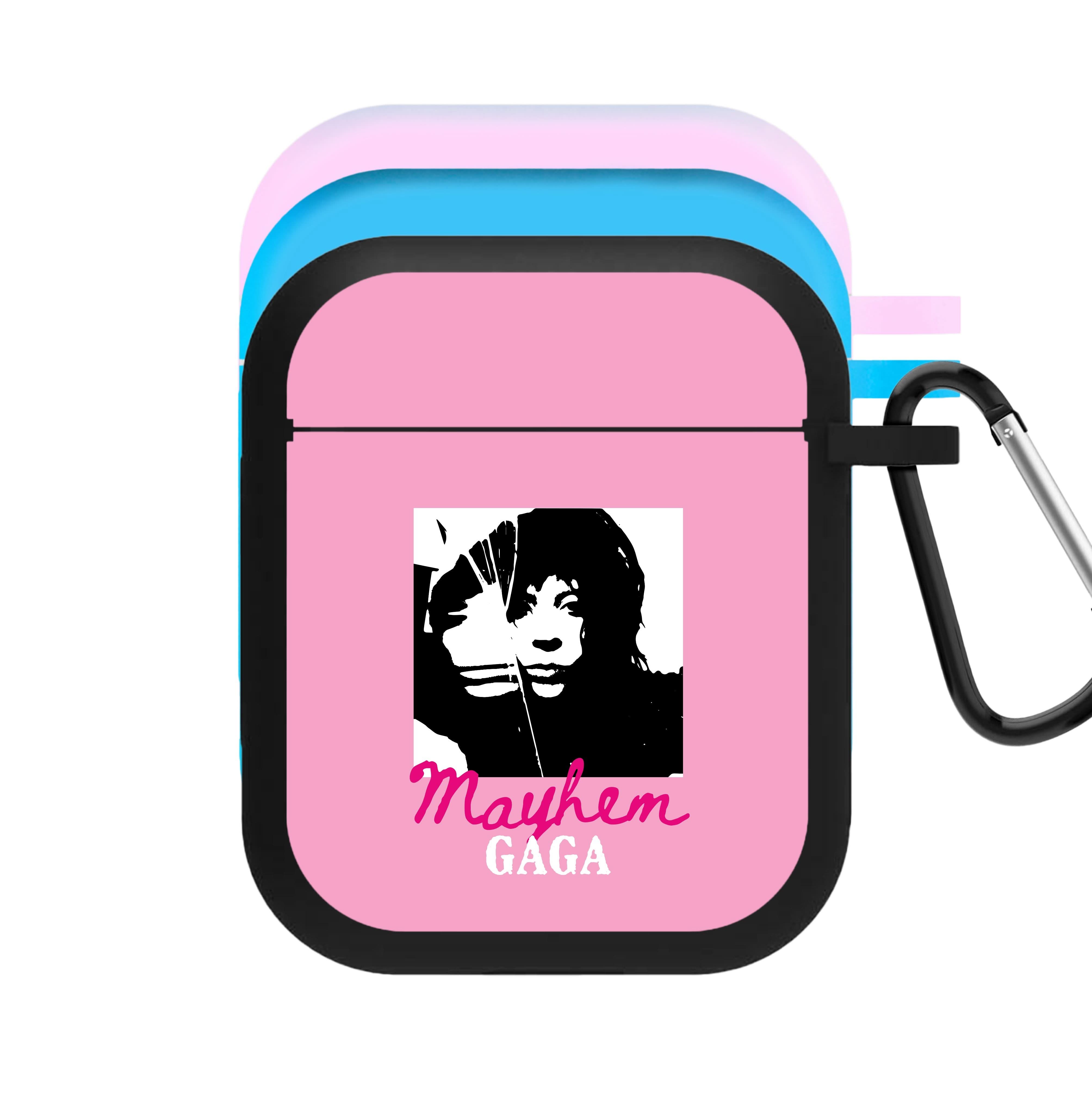 Pink Mayhem Gaga AirPods Case