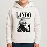 Lando Black And Green  Kids Hoodie 4