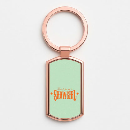 TLOAS Orange Rose Gold Keyring
