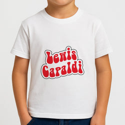 Red Name Boys T-Shirt