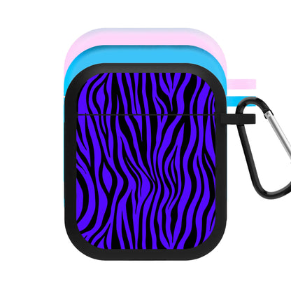 Purple Zebra - Animal Patterns AirPods Case