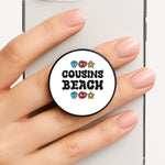 Cartoon Cousins Beach Phone Grip