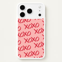 XOXO Pattern iPhone 17 Pro Case