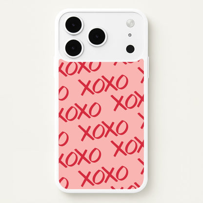 XOXO Pattern iPhone 17 Pro Max Case