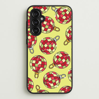 Disco Baubles Pattern Galaxy A14 Case