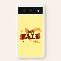 Hello Fall Google Pixel 8a Case