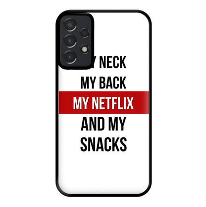 My Netflix & My Snacks Phone Case