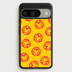 Metal Heart Pattern Google Pixel 10 / 10 Pro Case