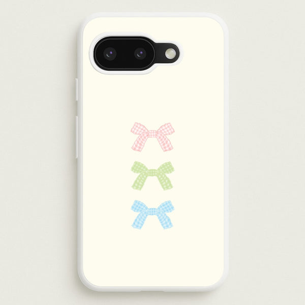 Gingham Tiered Ties Google Pixel 9a Case