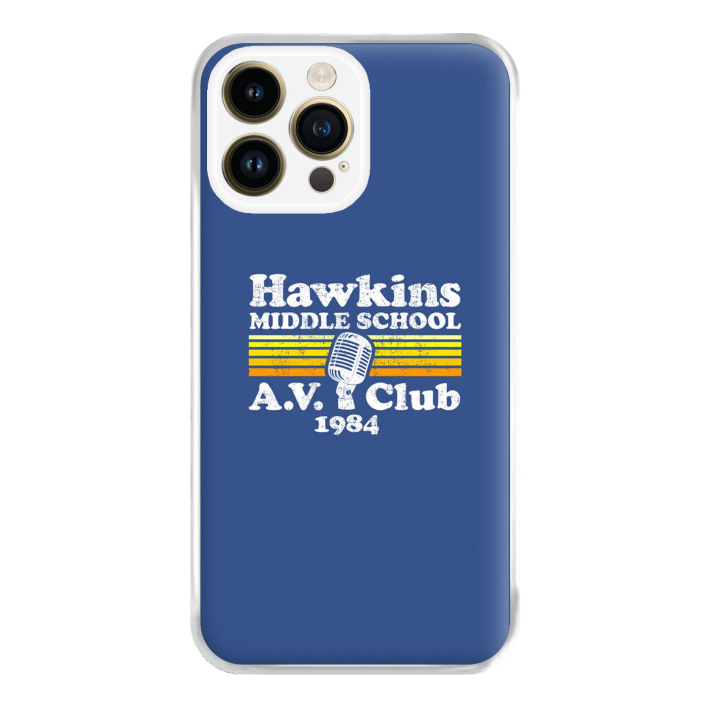 Hawkins Middle School AV Club - Stranger Things Phone Case