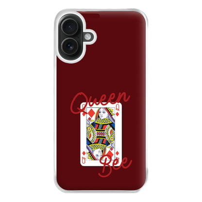 Queen Bee Playing Card iPhone 16 Plus Case