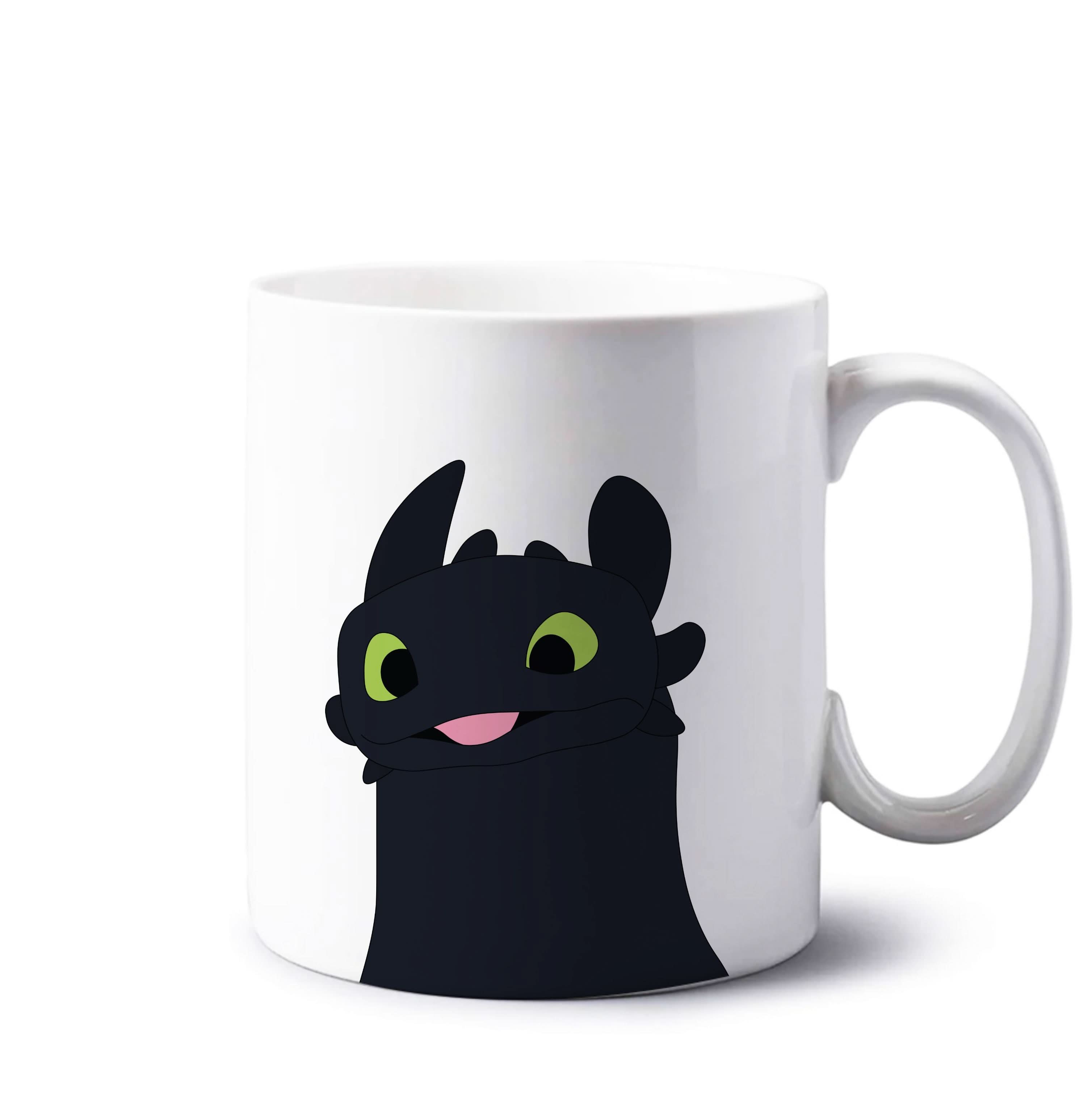 Black Fury Dragon Mug