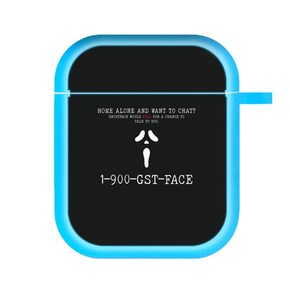 1-800-GST-FACE - Scream AirPods Case