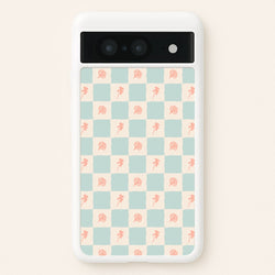 Patchwork Floral Pattern Google Pixel 8 Case