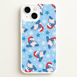 Cartoon Donkey Stars Pattern iPhone 13 Mini Case