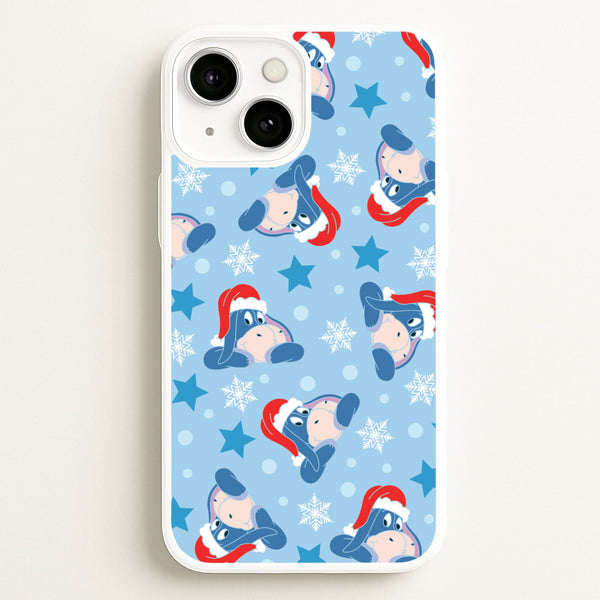Cartoon Donkey Stars Pattern iPhone 13 Mini Case