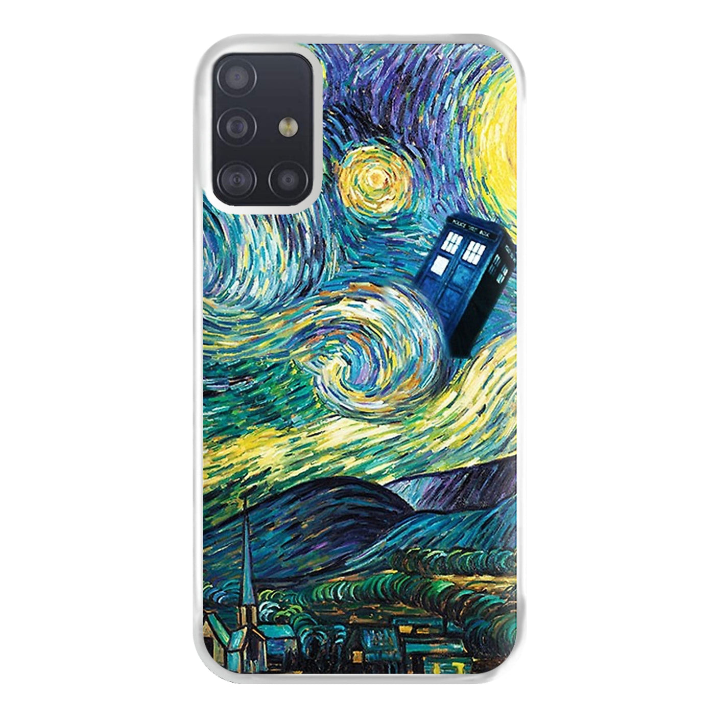 Starry Night Tardis - Doctor Who Phone Case