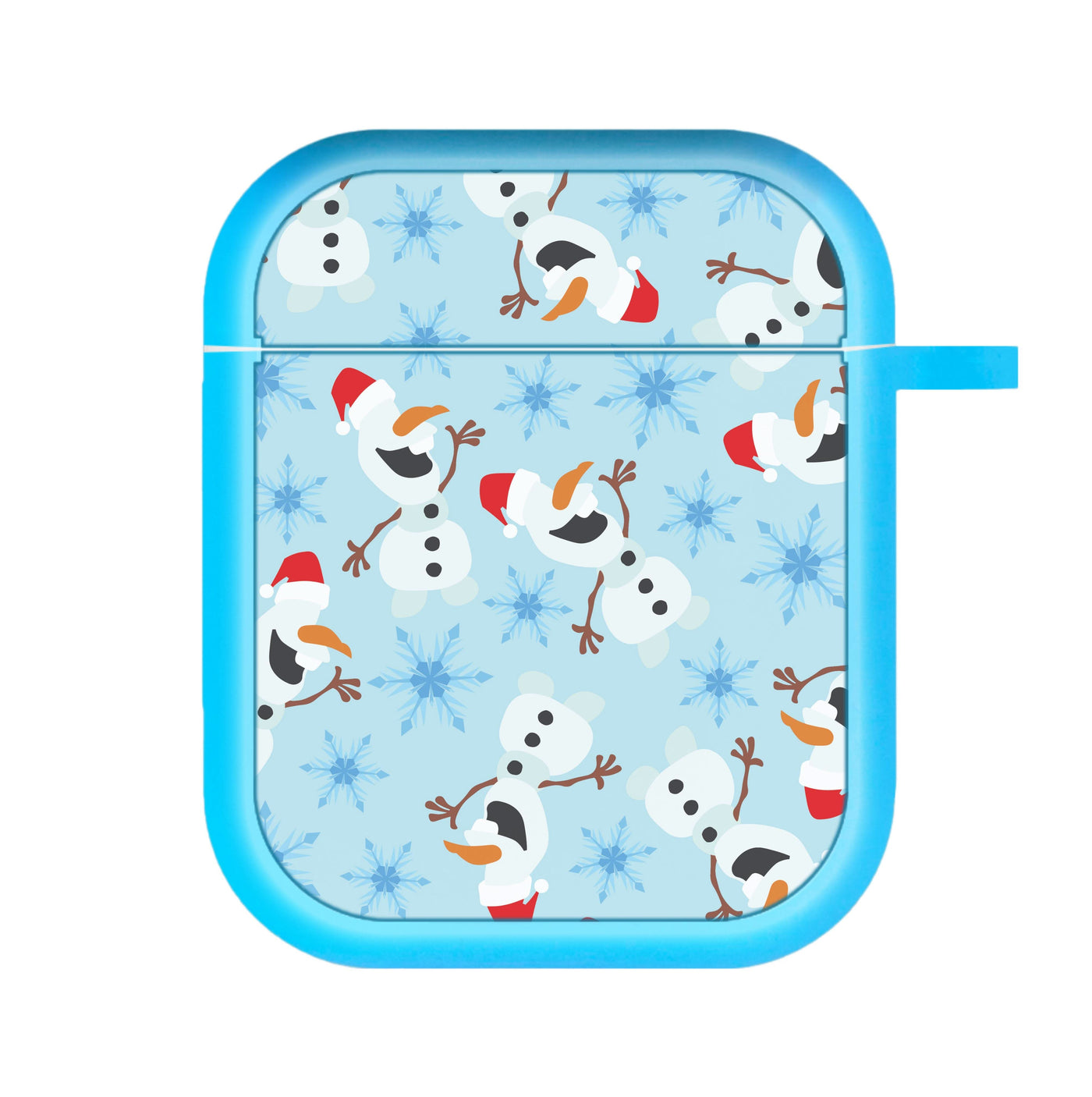 Snowman Pattern AirPods Case