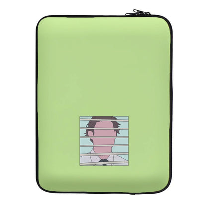 Jim Through The Blinds Laptop Sleeve