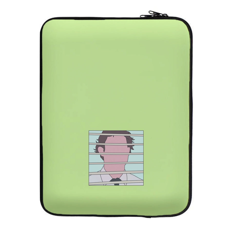 Jim Through The Blinds - The Office Laptop Sleeve
