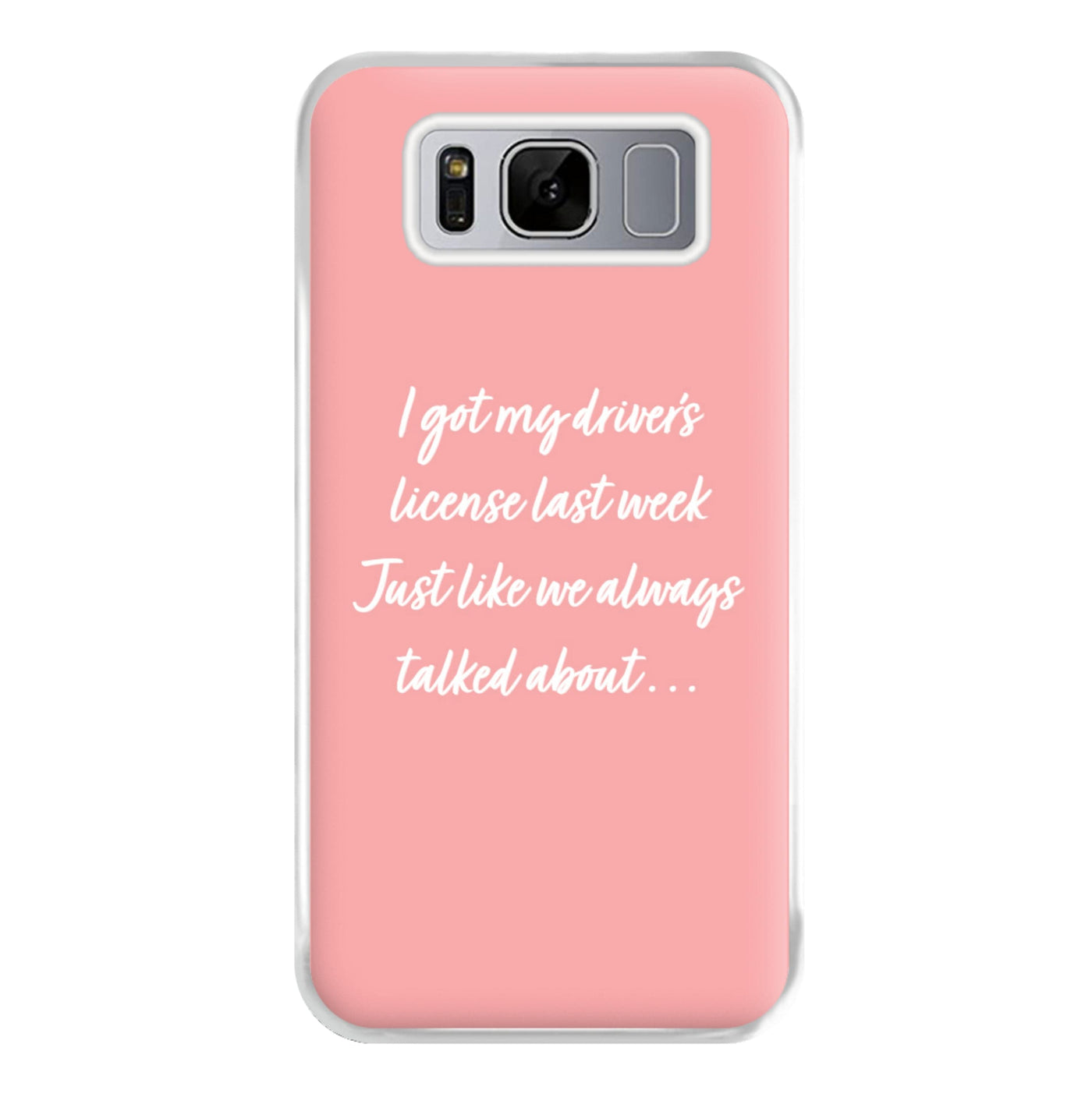 Drivers License Lyrics - Olivia TikTok Phone Case