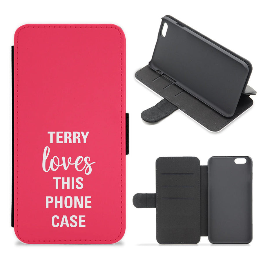 Terry Loves This Phone Case - Brooklyn Nine-Nine Flip / Wallet Phone Case