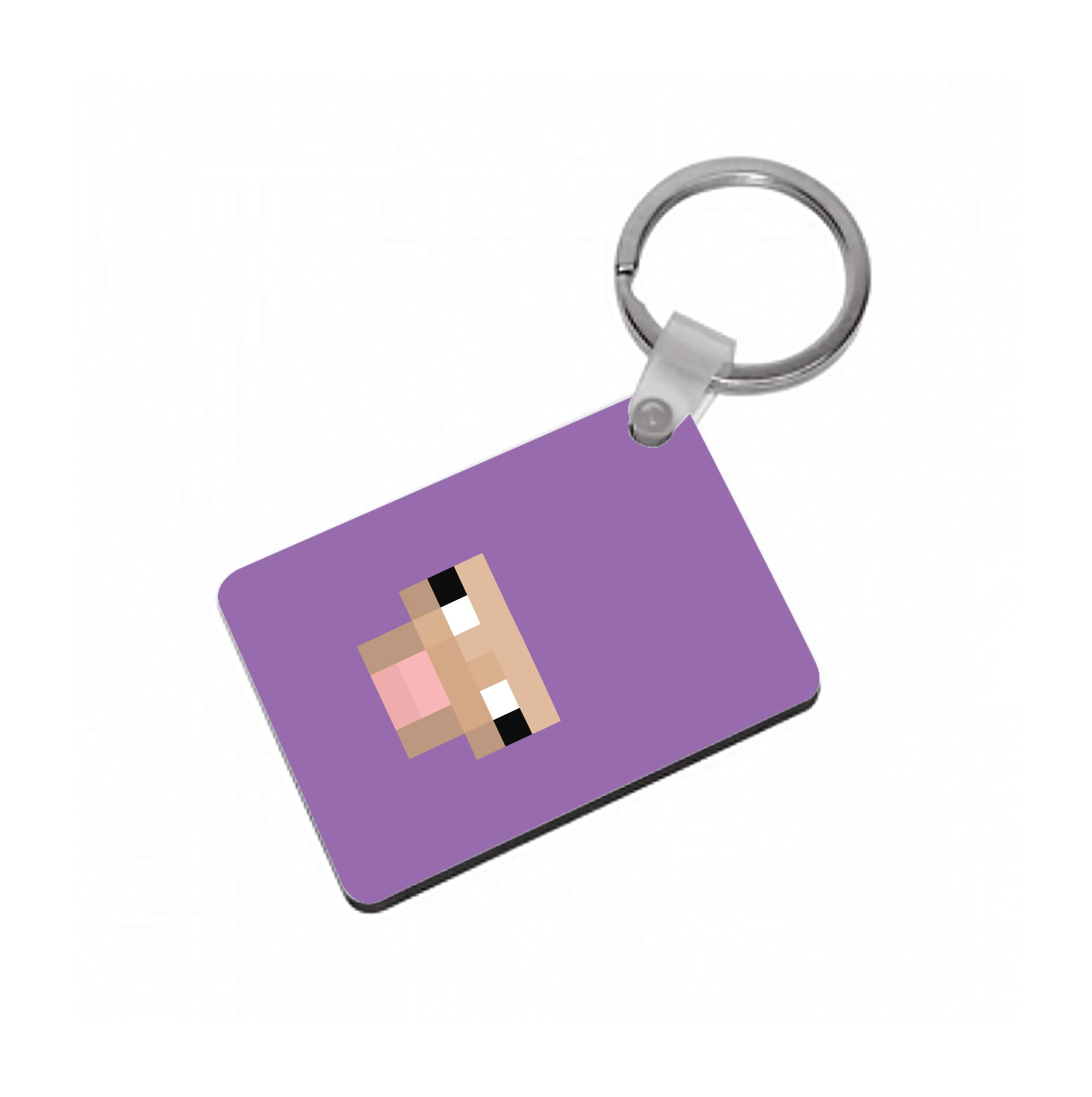 Purple Sheep Keyring