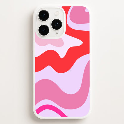 Purple & Pink Abstract Phone Case for iPhone, Samsung Galaxy and Google Pixel