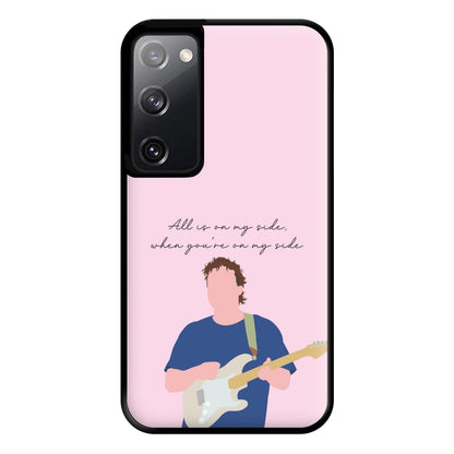 All Is On My Side Pink Galaxy S20 Case