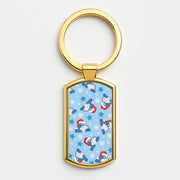 Cartoon Donkey Stars Pattern Luxury Keyring 3