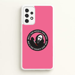 What's Your Favourite Scary Movie Badge Galaxy A52 / A52s Case