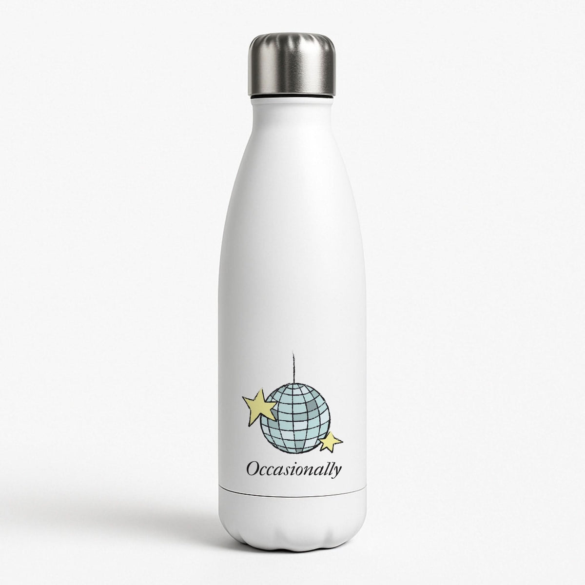Ocasionally Discoball Water Bottle