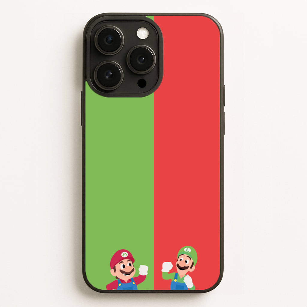 Mario And Luigi Phone Case for iPhone, Samsung Galaxy and Google Pixel