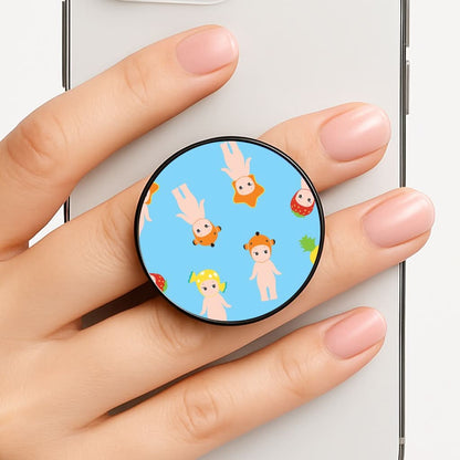 Angels Pattern Phone Grip