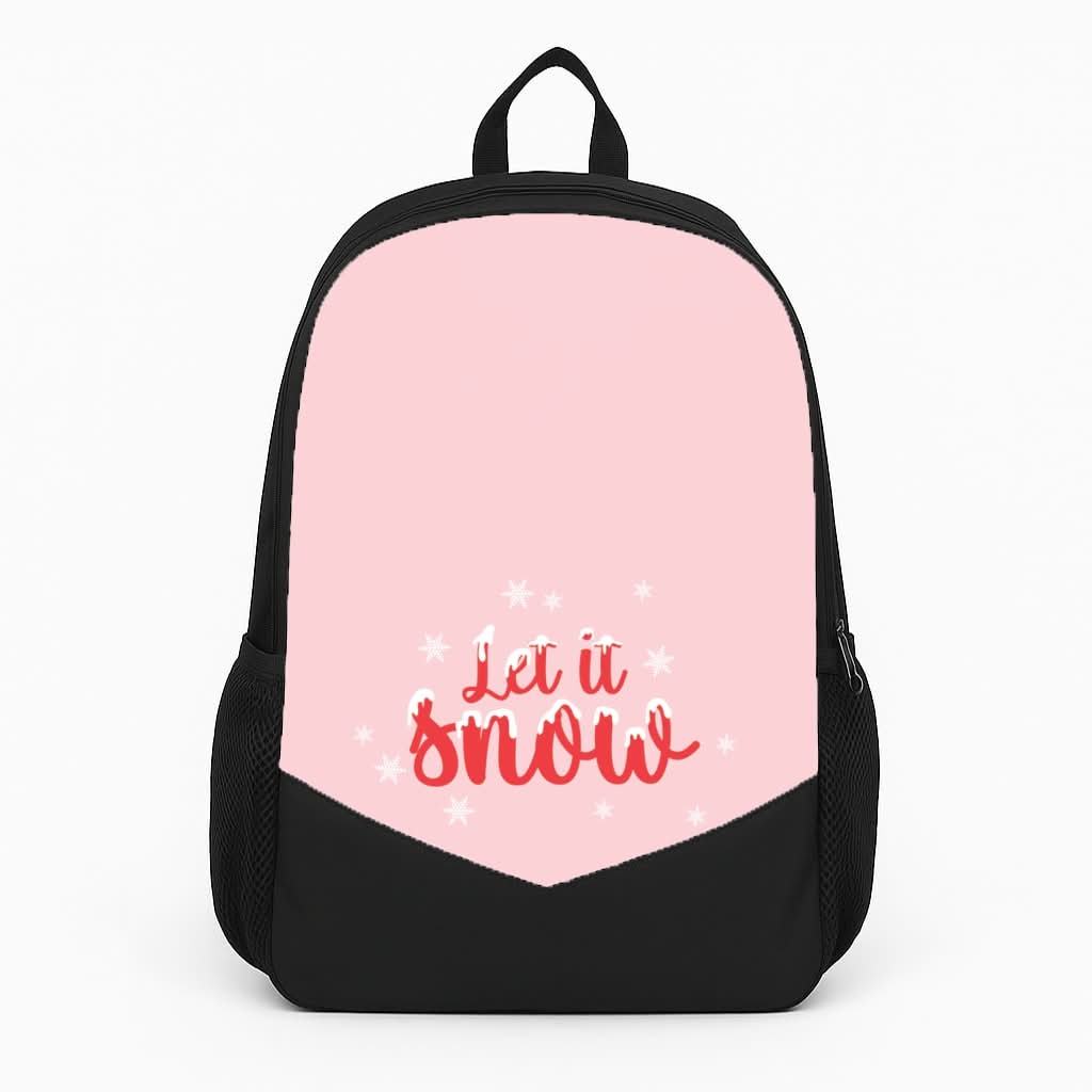 Let It Snow Snowflakes Backpack