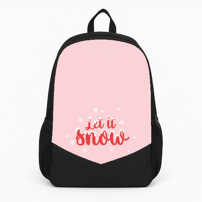 Let It Snow Snowflakes Backpack