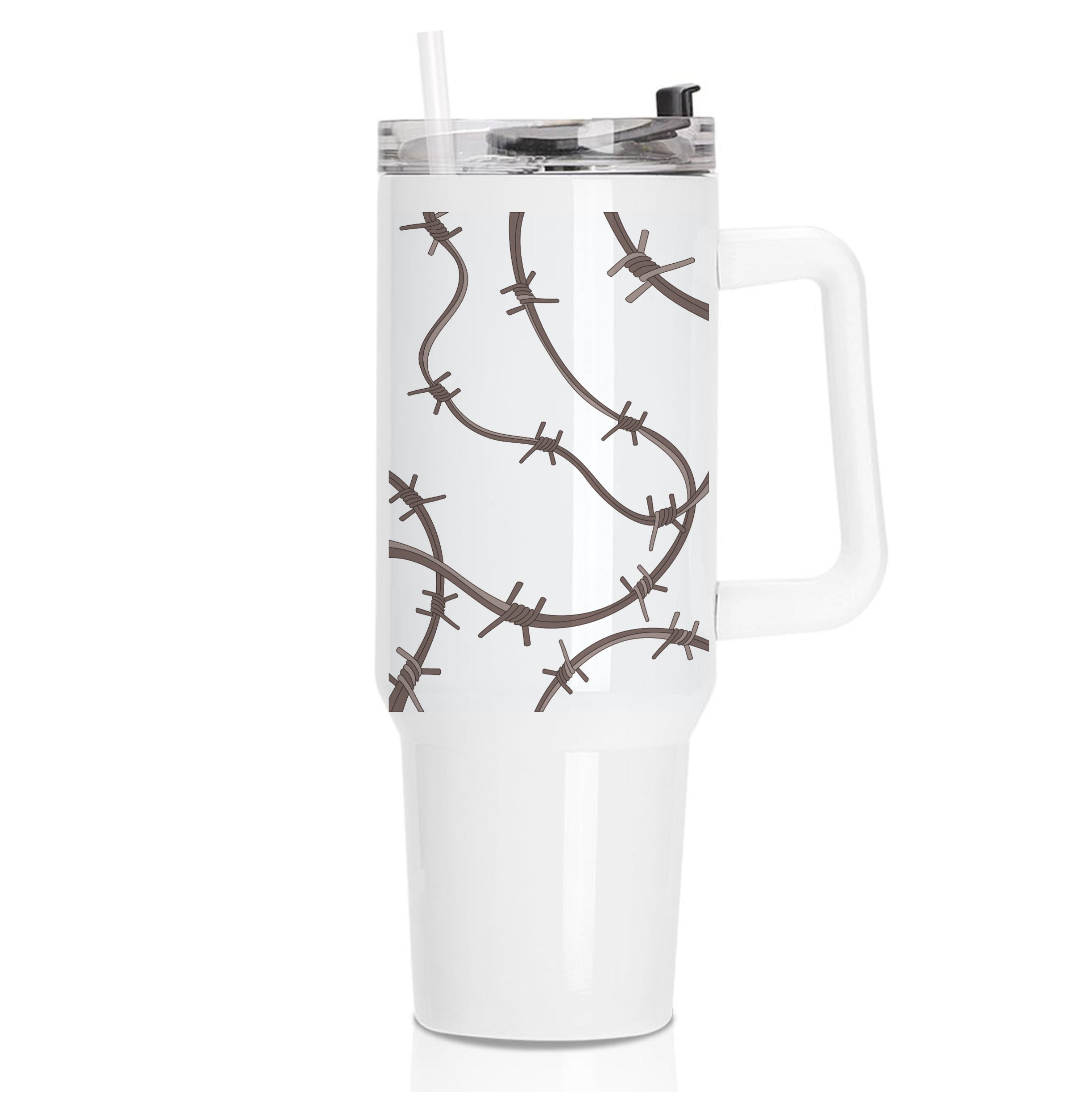 Barbed Wire - Post Tumbler