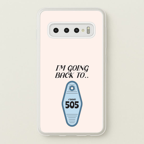 I'm Going Back To 505 Keyring Galaxy S10 Case