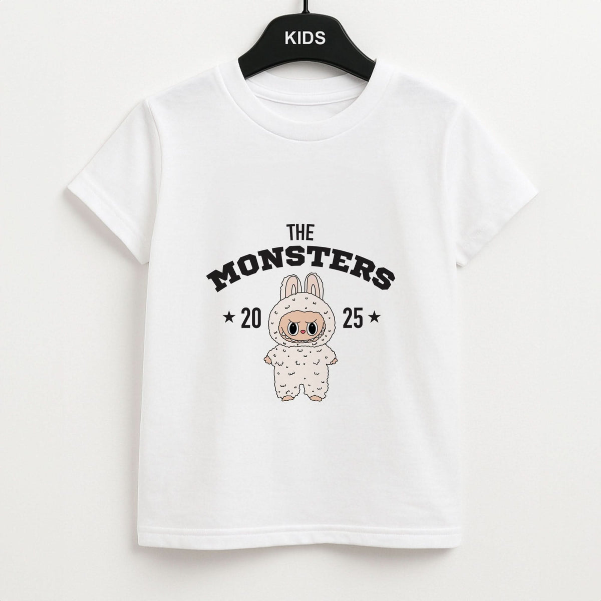 Cute Monster 2025 Pink Kids T-Shirt