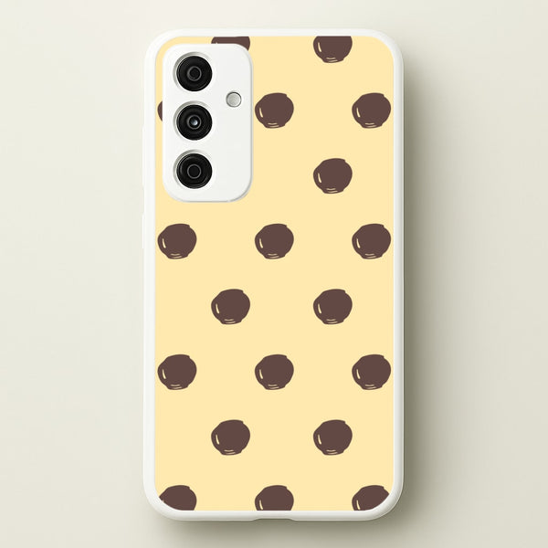 Vanilla & Chocolate Buttons Galaxy A55 Case