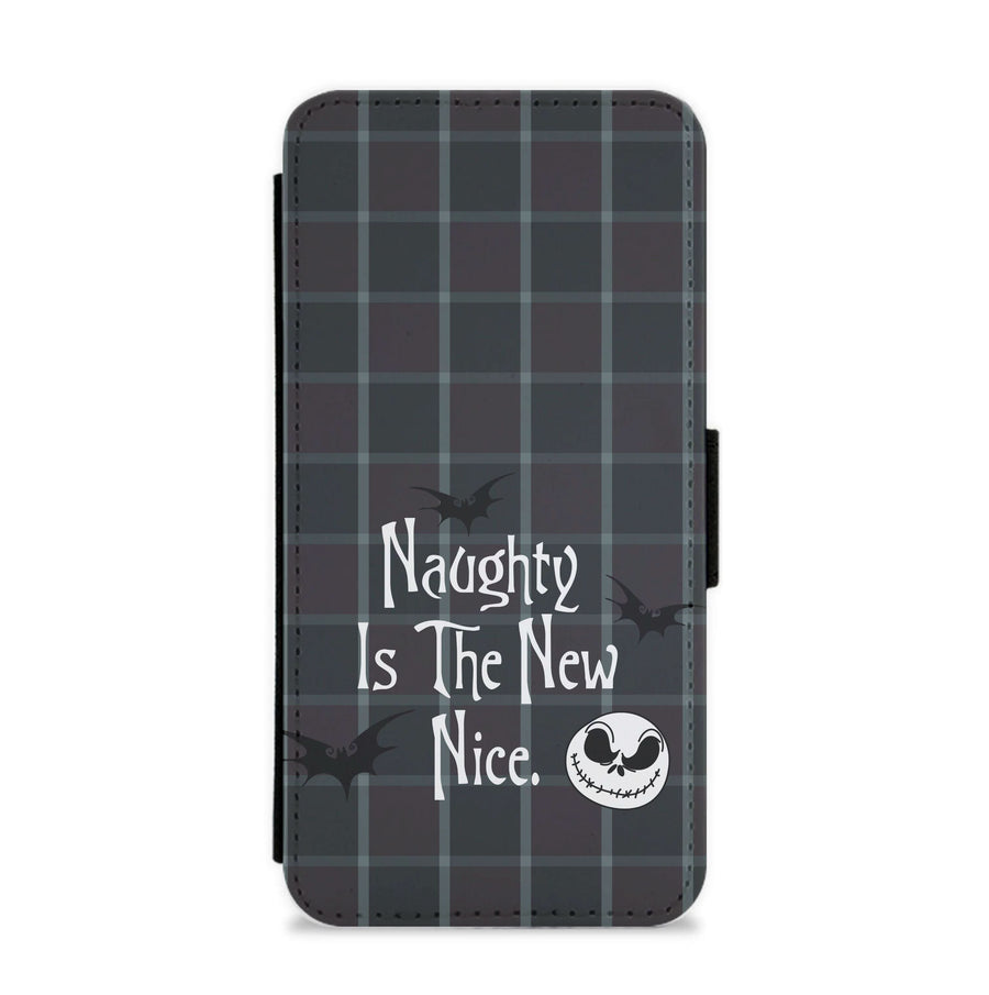 Naughty Is The New Nice Flip / Wallet Phone Case