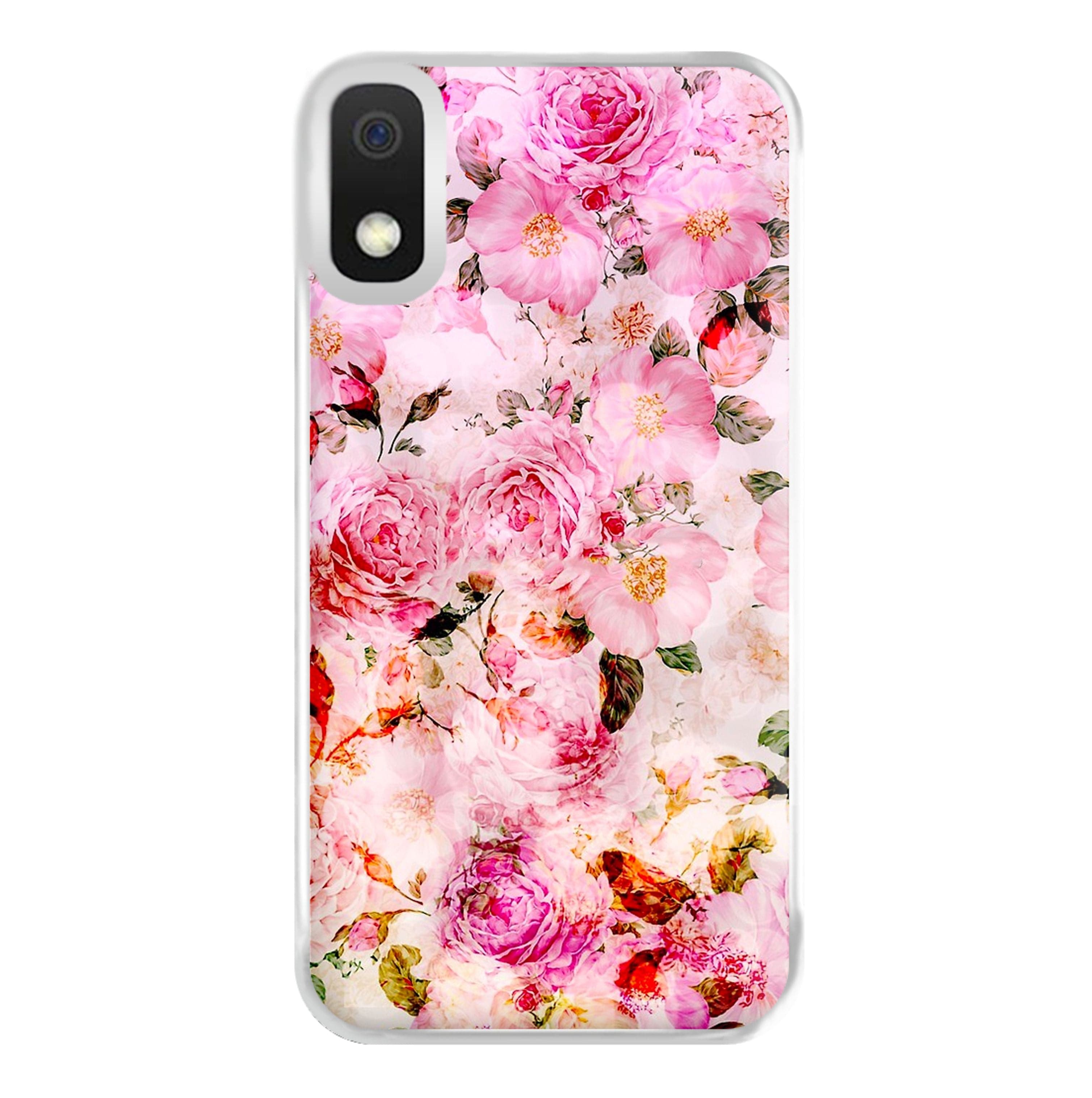 Pretty Pink Chic Floral Pattern Phone Case