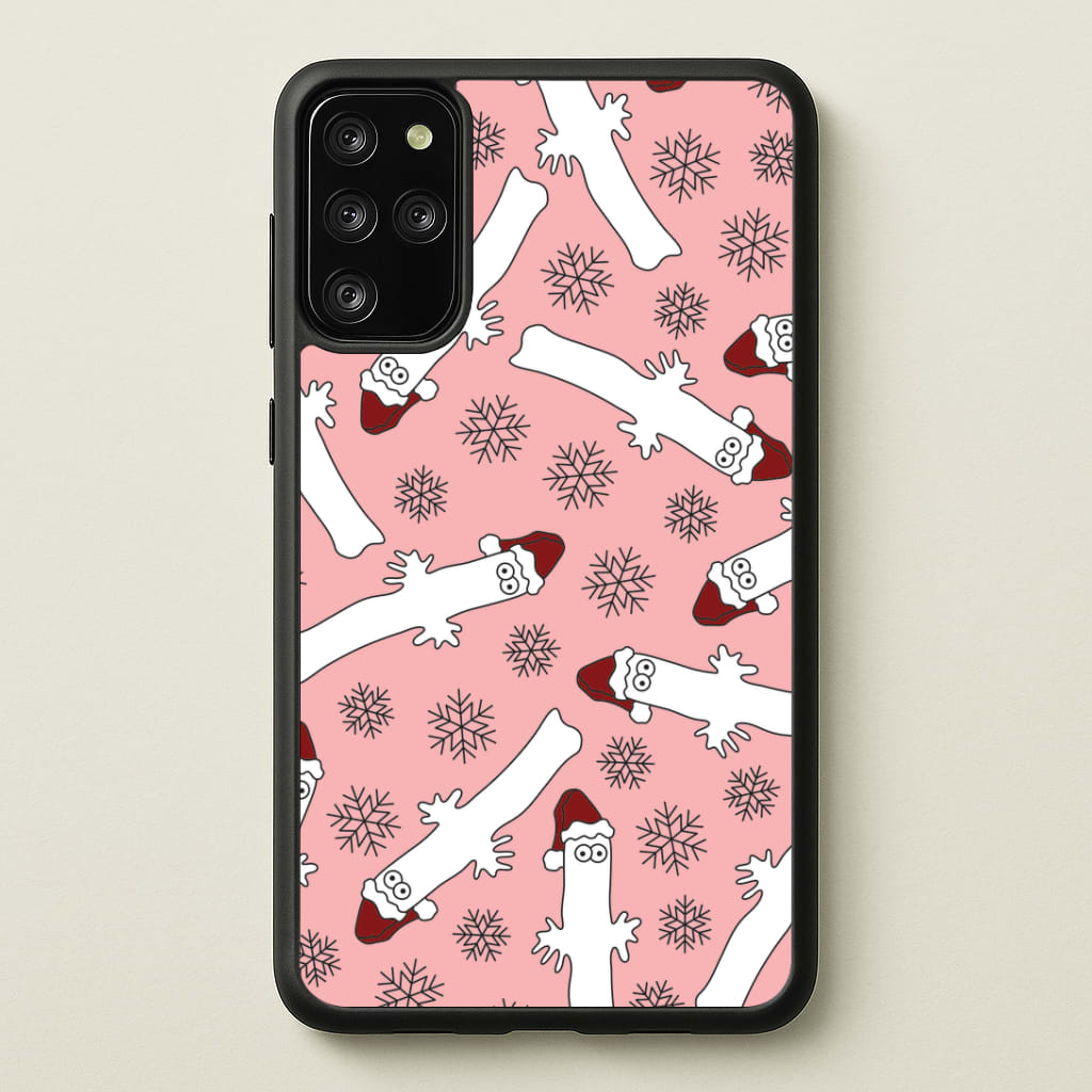 Wiggly Moom Xmas Hat Pattern Galaxy S20 Plus Case