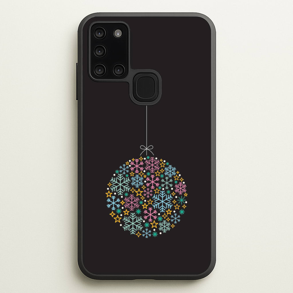 Geometric Bauble  Galaxy A21s Case