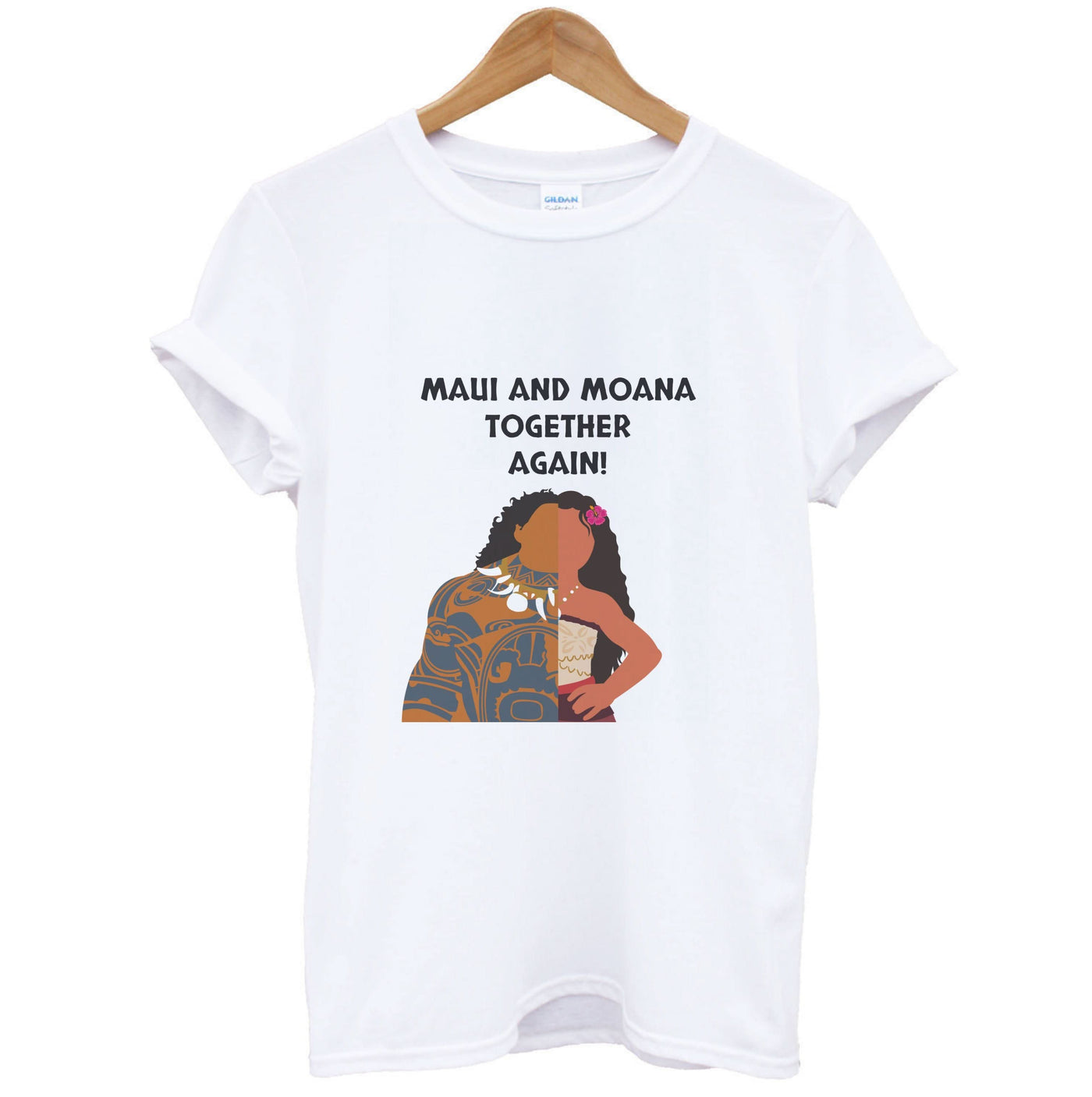 Maui And Moana Together Again T-Shirt