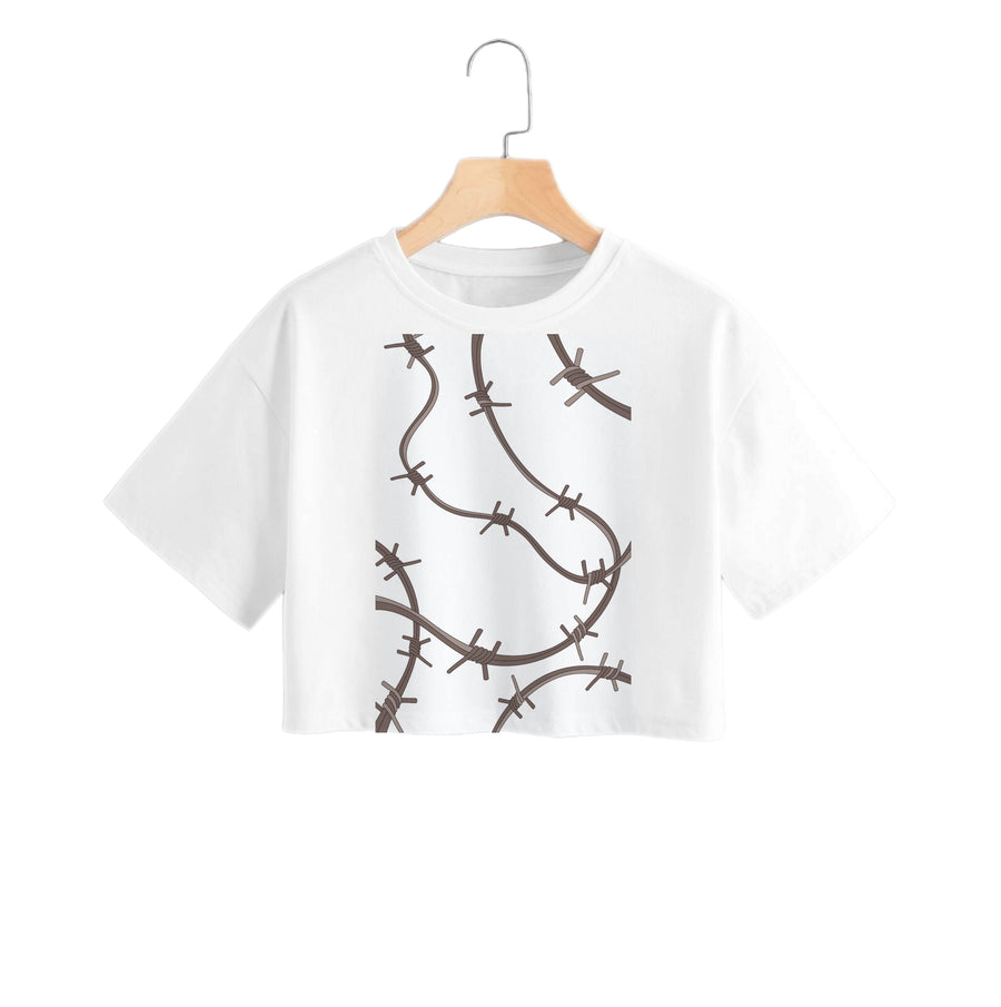 Barbed Wire - Post Malone Crop Top
