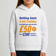 Nothing Beats A Jet Holiday Kids Hoodie 3