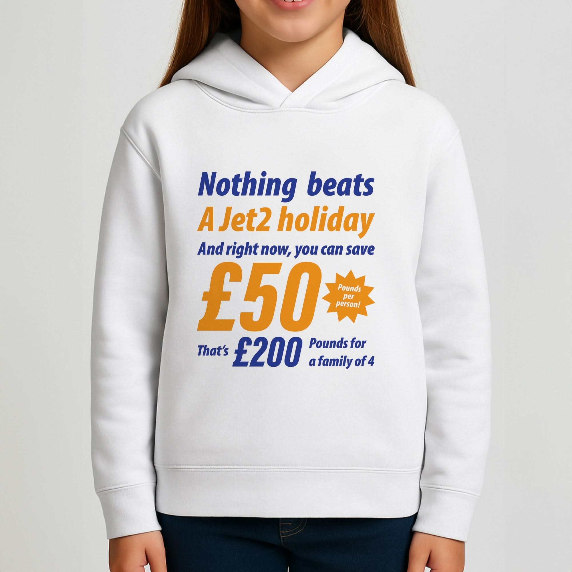 Nothing Beats A Jet Holiday Girls Hoodie