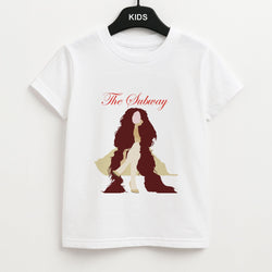 Subway Orange Kids Unisex T-Shirt